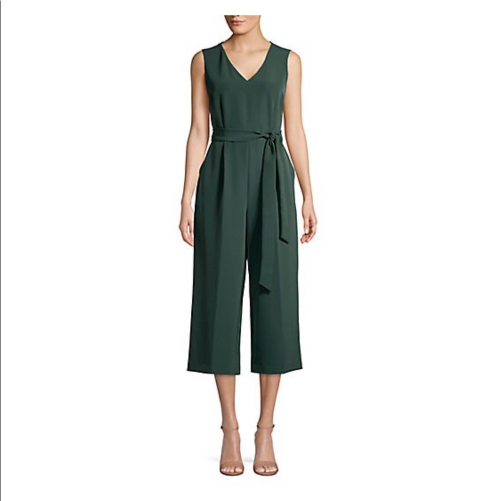 Vince Camuto Emerald Green Jumpsuit